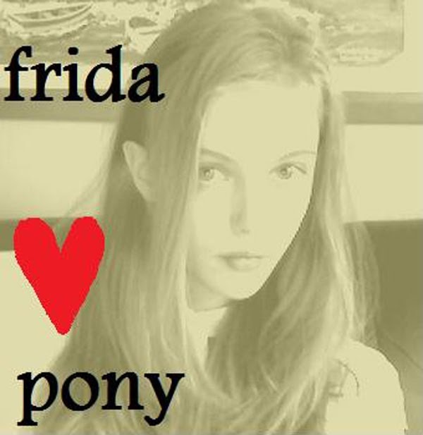 FRIDA GUSTAVSSON loves PONY RYDER