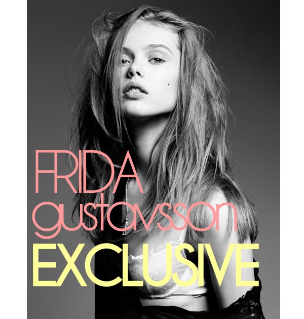 FRIDA GUSTAVSSON: the interview