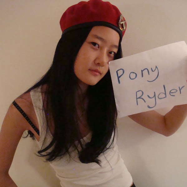 HYONI KANG loves PONY RYDER