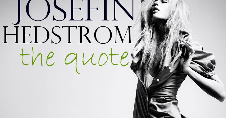 JOSEFIN HEDSTROM: the note