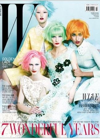 W KOREA: 7th anniversary issue