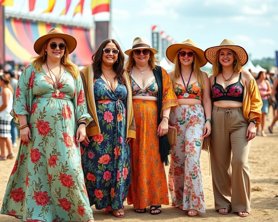 plus size festival outfits